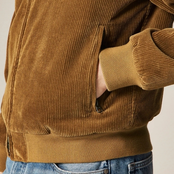 J. Crew Corduroy Jacket with wool-blend lining - pack khaki - Picture 6 of 13